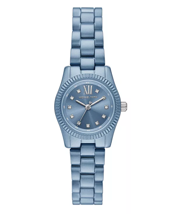 Женские часы Lexington с тремя стрелками, ограниченной серии, из синей нержавеющей стали с покрытием шамбре, 26 мм Michael Kors, blue
Женские часы Lexington с тремя стрелками, ограниченной серии, из синей нержавеющей стали с покрытием шамбре, 26 мм Michael Kors, blue