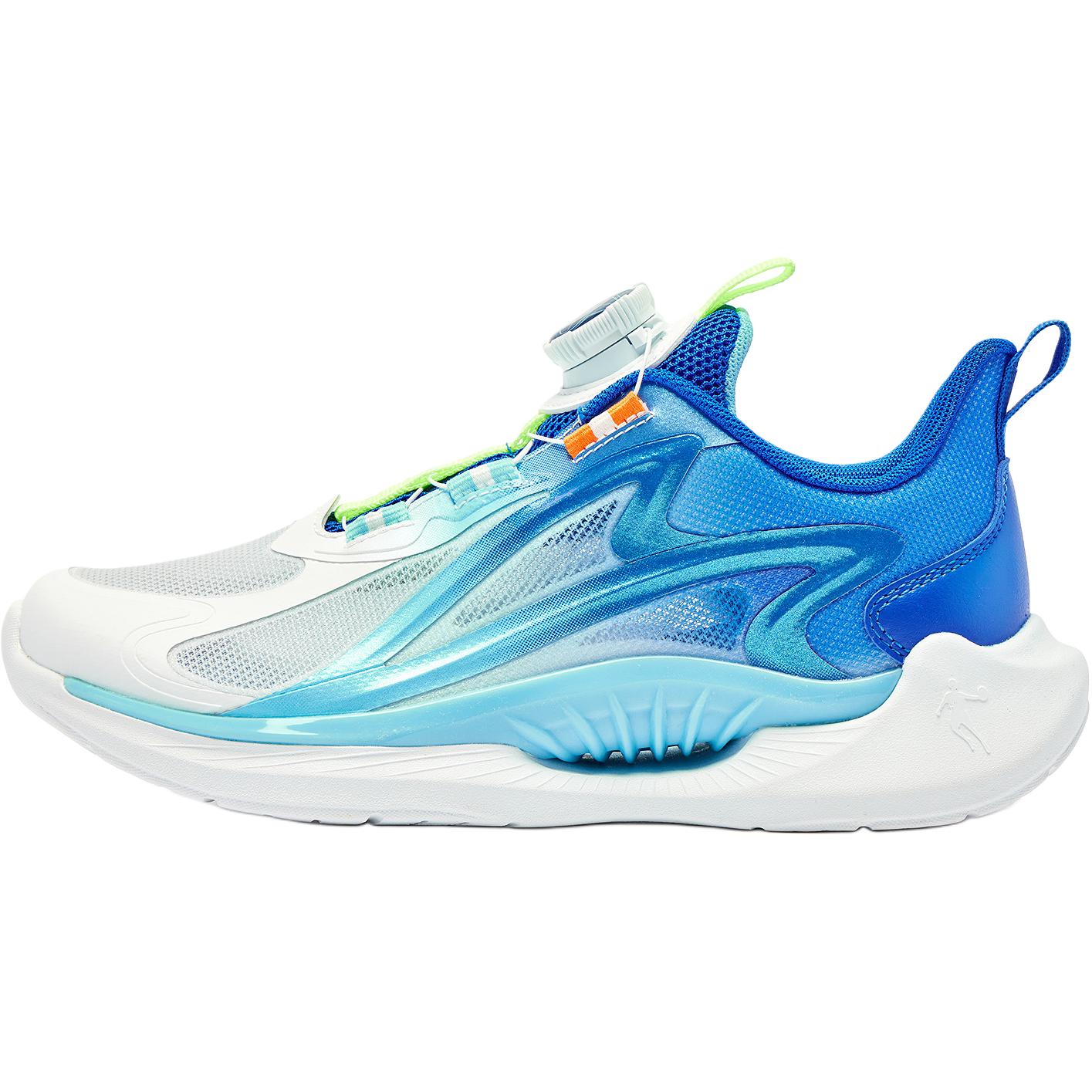 QIAODAN Кроссовки детские с низким верхом Wave Anti Slip, износостойкие, синие, белые 
QIAODAN Кроссовки детские с низким верхом Wave Anti Slip, износостойкие, синие, белые