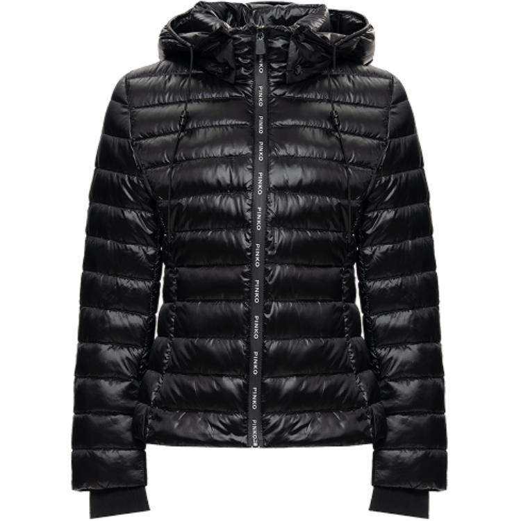 PINKO Женская черная пуховая куртка
PINKO Женская черная пуховая куртка