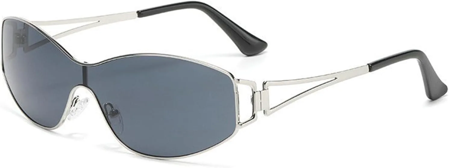 Солнцезащитные очки COTIA квадратной формы для женщин и мужчин, модные панк-очки, цельные, с оригинальным дизайном, прямоугольные, в стиле Y2K, Silver Grey
Солнцезащитные очки COTIA квадратной формы для женщин и мужчин, модные панк-очки, цельные, с оригинальным дизайном, прямоугольные, в стиле Y2K, Silver Grey