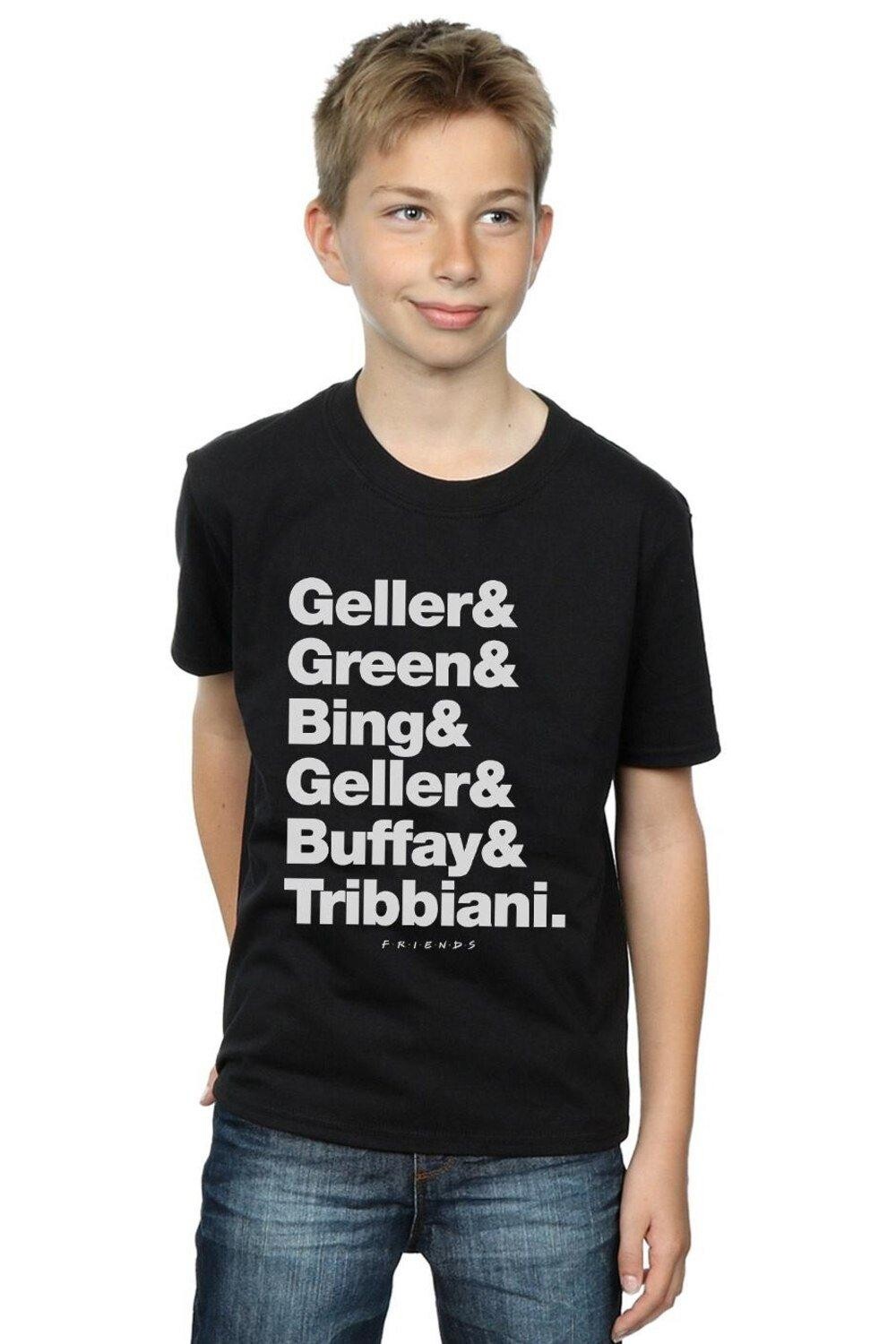 Футболка с надписью «Фамилии» Friends, черный
Футболка с надписью «Фамилии» Friends, черный