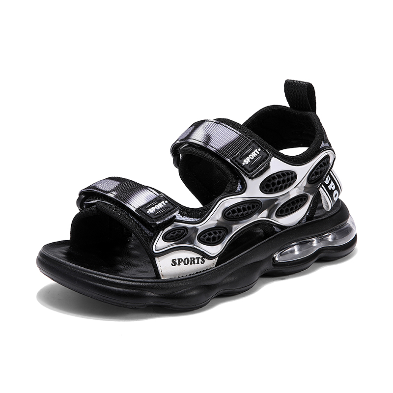 Противоскользящие износостойкие детские сандалии для детей RHOBESAM, черный/серый
Противоскользящие износостойкие детские сандалии для детей RHOBESAM, черный/серый