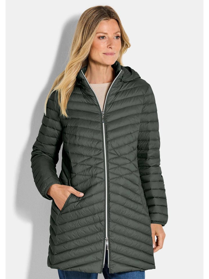 Зимнее пальто GOLDNER, хаки 
Зимнее пальто GOLDNER, хаки