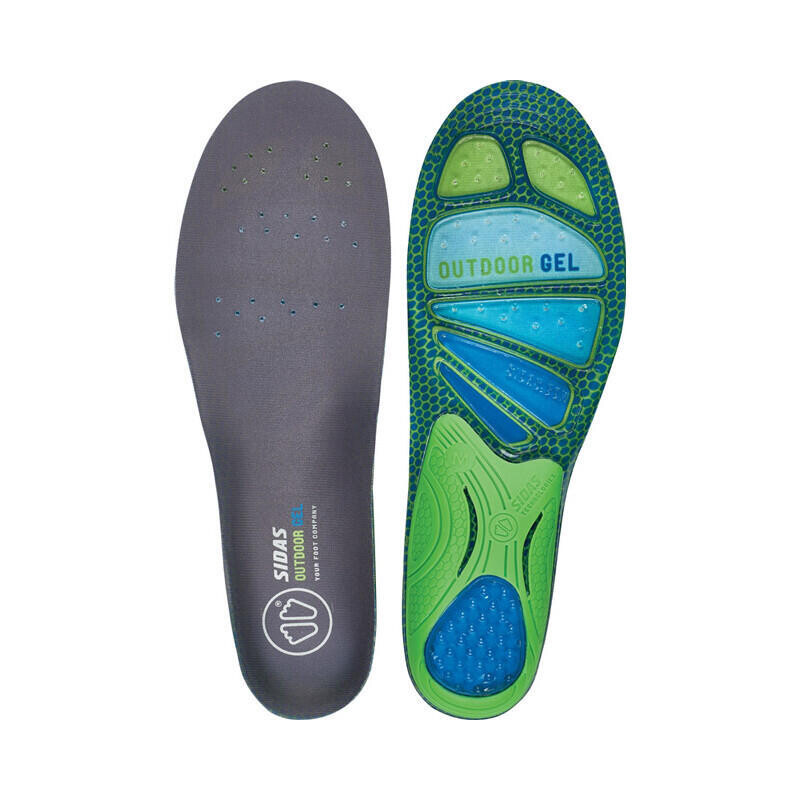 Походные стельки Sidas Outdoor Gel для поддержки стопы и отличной амортизации, зеленый/серый
Походные стельки Sidas Outdoor Gel для поддержки стопы и отличной амортизации, зеленый/серый