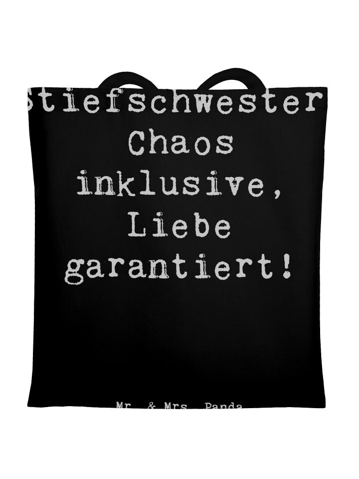 Сумка для переноски Mr & Mrs Panda Stiefschwester Liebe, черный
Сумка для переноски Mr & Mrs Panda Stiefschwester Liebe, черный