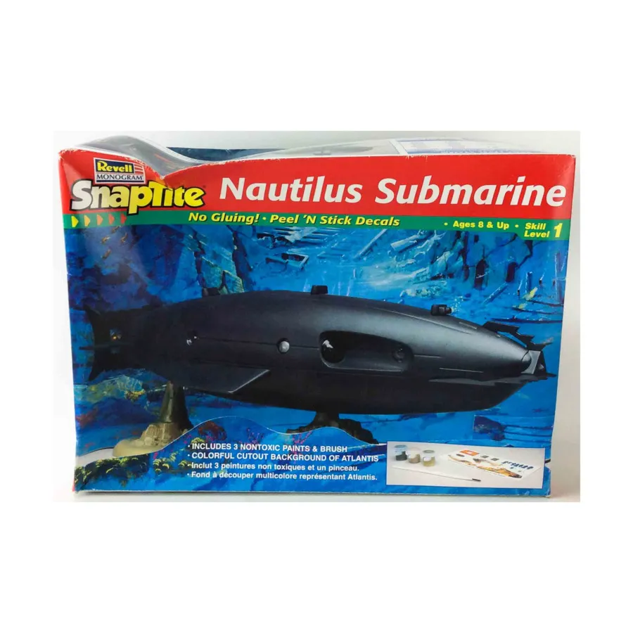 Подводная лодка Наутилус, Model Kits (1:100) (Revell)
Подводная лодка Наутилус, Model Kits (1:100) (Revell)