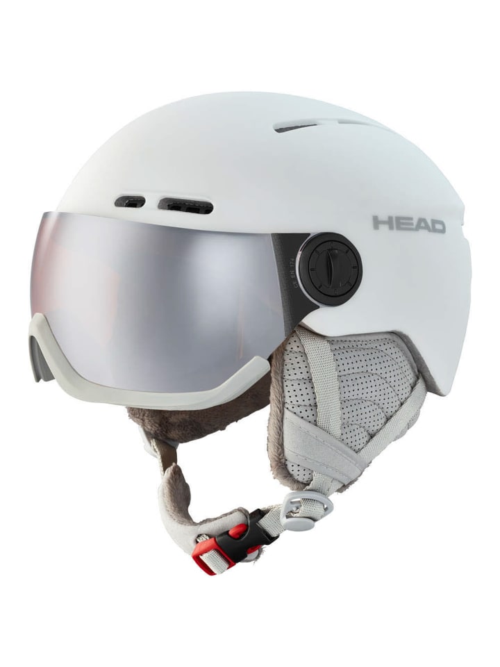 HEAD Горнолыжный шлем с визором белого цвета
HEAD Горнолыжный шлем с визором белого цвета