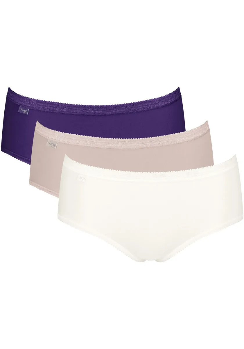 Трусы sloggi "Basic+ Midi C3P" (экономная упаковка, 3 шт.), идеальная посадка, цвет Multiple Colours 18
Трусы sloggi "Basic+ Midi C3P" (экономная упаковка, 3 шт.), идеальная посадка, цвет Multiple Colours 18