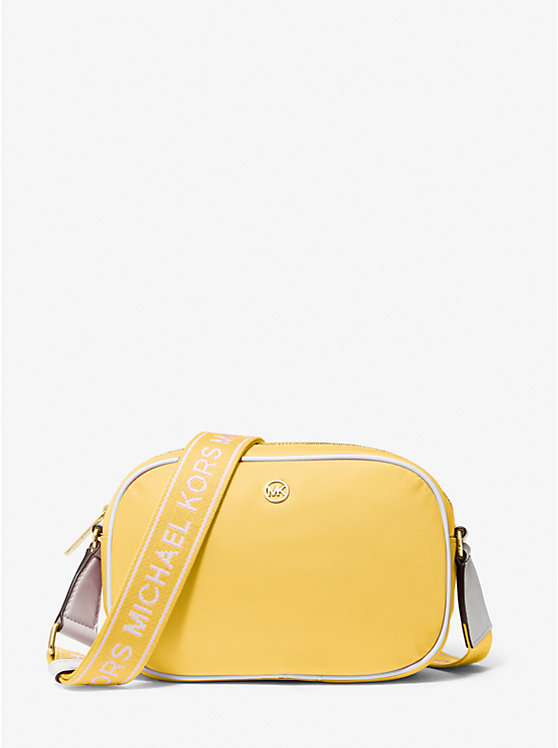 Jet set средняя нейлоновая сумка через плечо для камеры Michael Kors, желтый
Jet set средняя нейлоновая сумка через плечо для камеры Michael Kors, желтый