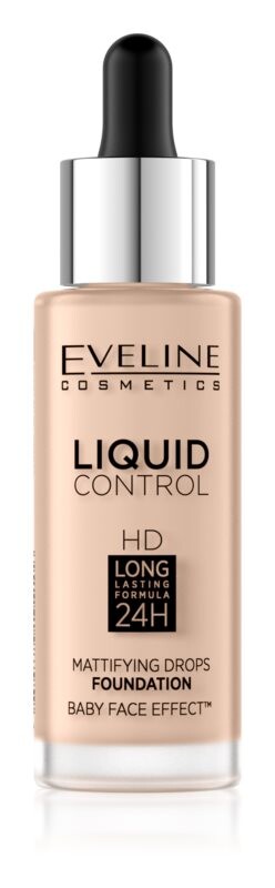 Жидкая основа с пипеткой Eveline Cosmetics Liquid Control, оттенок 030 Sand Beige 32 мл
Жидкая основа с пипеткой Eveline Cosmetics Liquid Control, оттенок 030 Sand Beige 32 мл