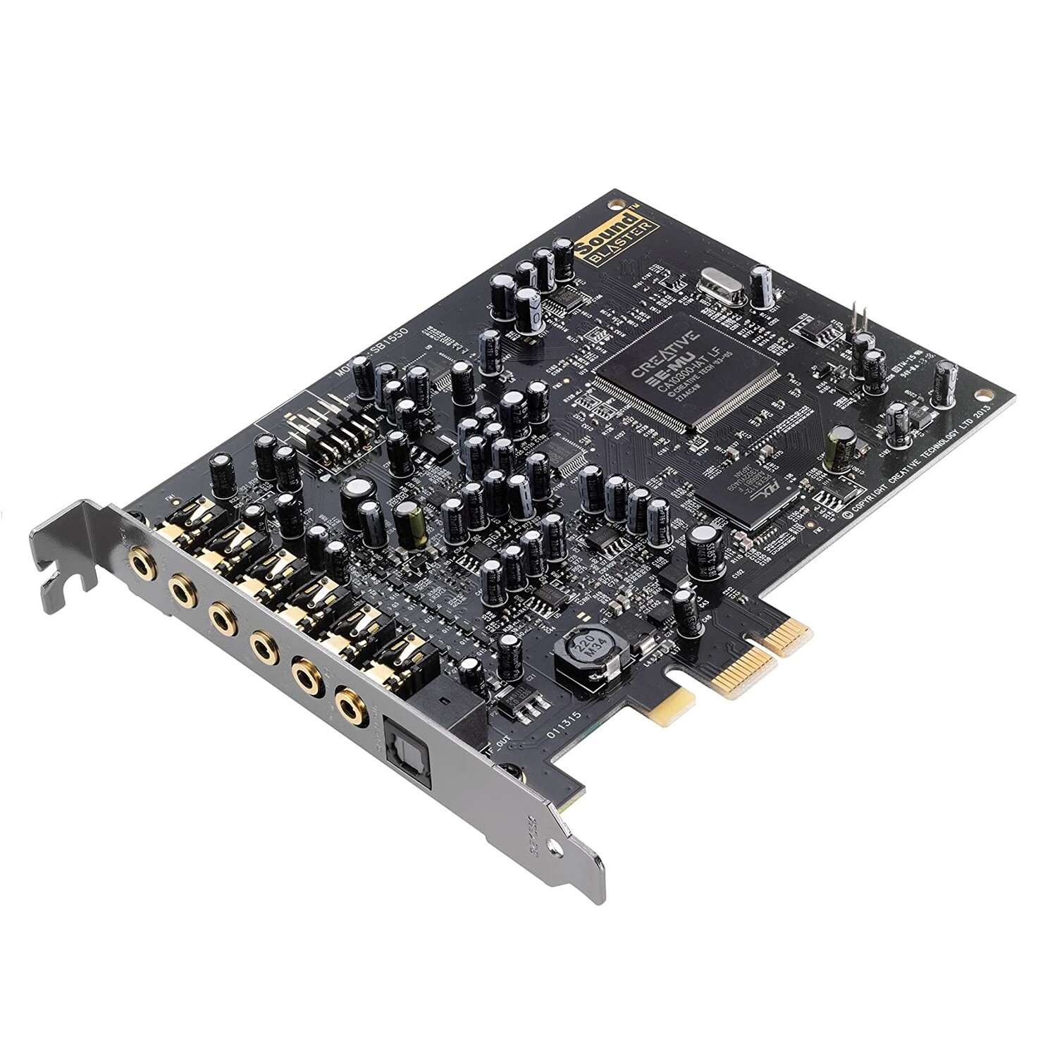 Звуковая карта Creative Sound Blaster Audigy PCIe RX 7.1, черный
Звуковая карта Creative Sound Blaster Audigy PCIe RX 7.1, черный