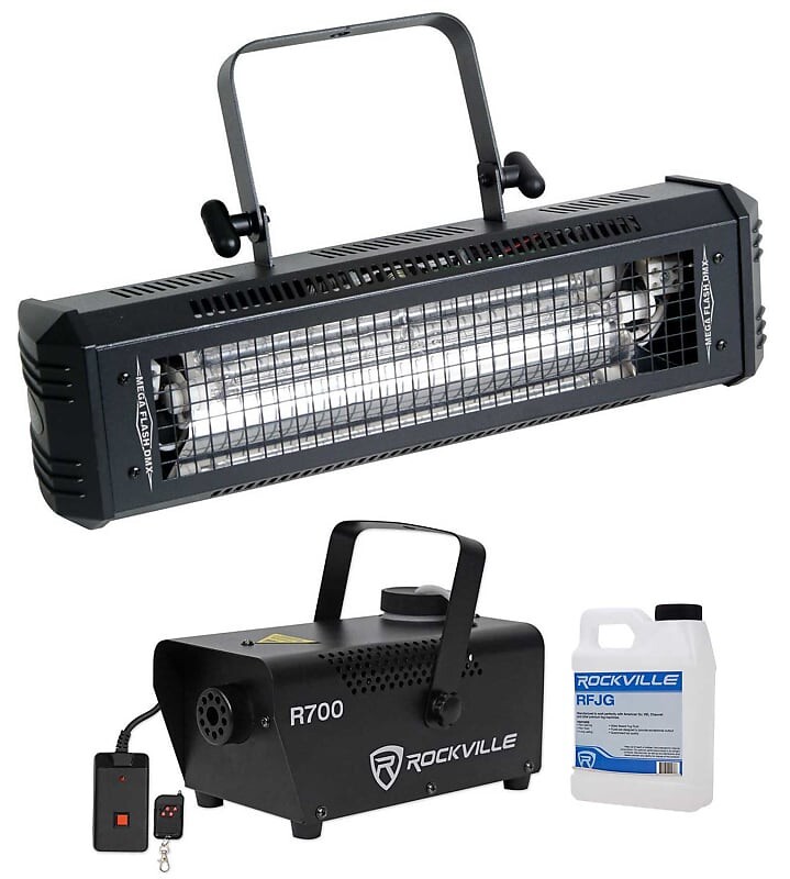 Контроллер DJ Mega Flash DMX 800W DMX Strobe Light со звуковым датчиком + противотуманная машина American DJ MEGA FLASH DMX + R700
Контроллер DJ Mega Flash DMX 800W DMX Strobe Light со звуковым датчиком + противотуманная машина American DJ MEGA FLASH DMX + R700