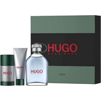 Hugo Boss - Hugo Man 125 мл Edt + дезодорант-стик 75 мл + гель для душа 50 мл - подарочный набор
Hugo Boss - Hugo Man 125 мл Edt + дезодорант-стик 75 мл + гель для душа 50 мл - подарочный набор