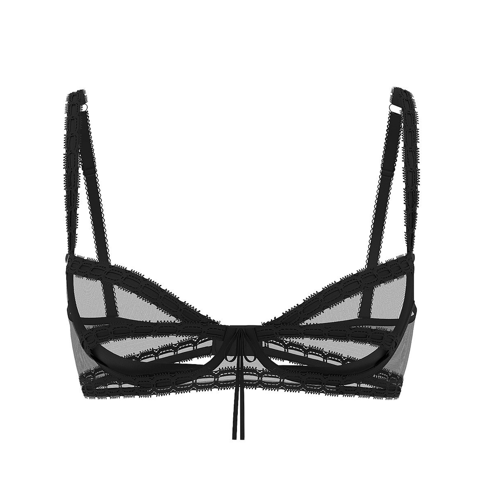 Бюстгальтер Victoria's Secret Wicked Unlined Ribbon Slot Open-Cup Balconette, черный
Бюстгальтер Victoria's Secret Wicked Unlined Ribbon Slot Open-Cup Balconette, черный