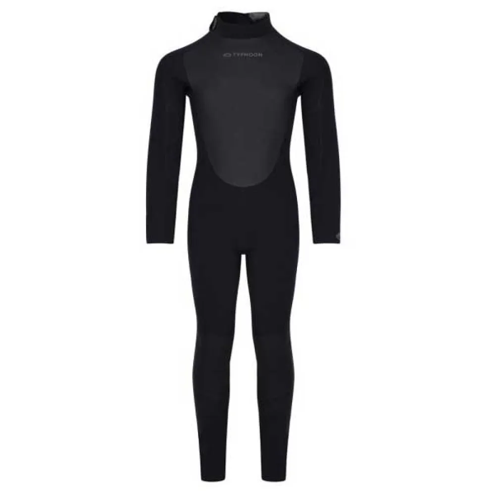 Неопреновый костюм с длинными рукавами и молнией на спине Typhoon Storm 5.4.3 Junior, черный
Неопреновый костюм с длинными рукавами и молнией на спине Typhoon Storm 5.4.3 Junior, черный