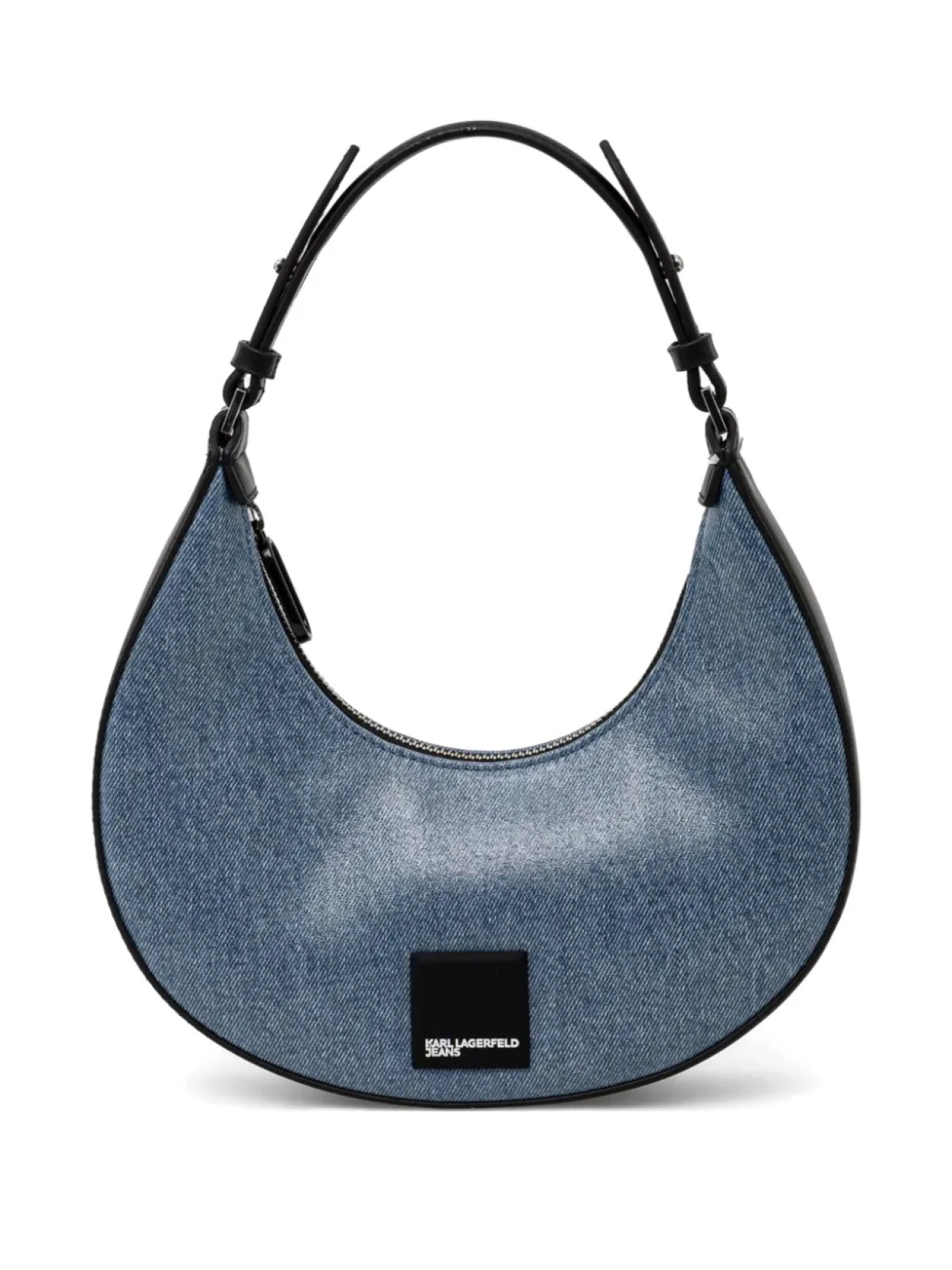 Karl Lagerfeld Jeans сумка на плечо с нашивкой-логотипом, синий 
Karl Lagerfeld Jeans сумка на плечо с нашивкой-логотипом, синий
