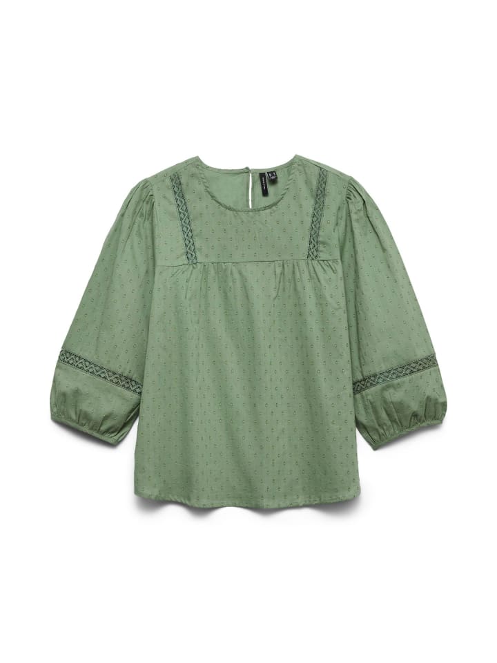 Блузка в цвете зеленая изгородь Vero Moda
Блузка в цвете зеленая изгородь Vero Moda