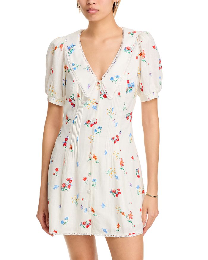 Беркли Клар Мини-платье с воротником WAYF, белый
Беркли Клар Мини-платье с воротником WAYF, белый