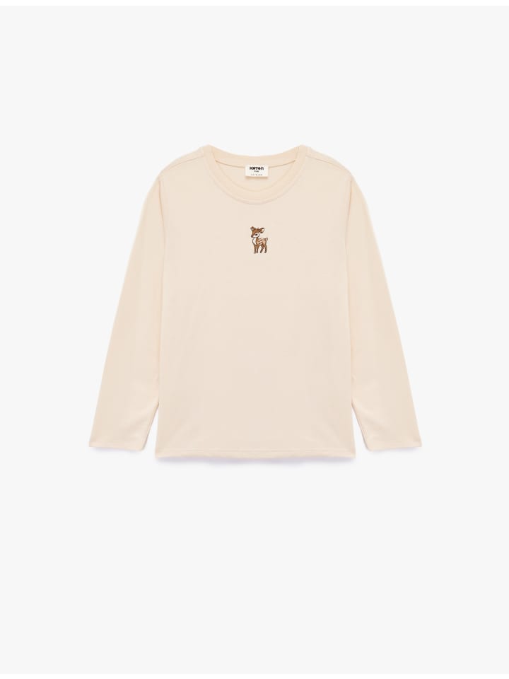 Футболка LS бежевого цвета KOTON
Футболка LS бежевого цвета KOTON