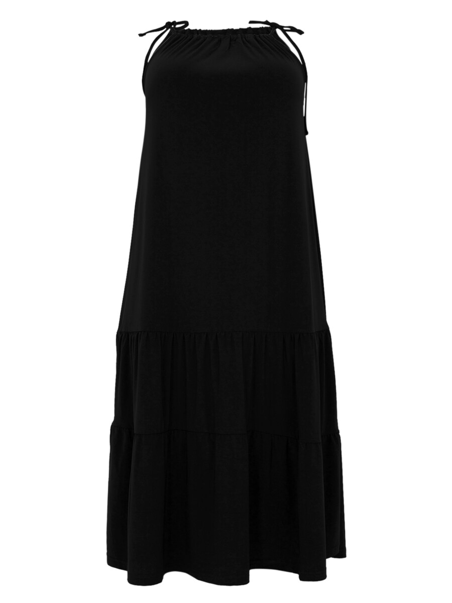 Платье миди YOEK Dress, черный 
Платье миди YOEK Dress, черный