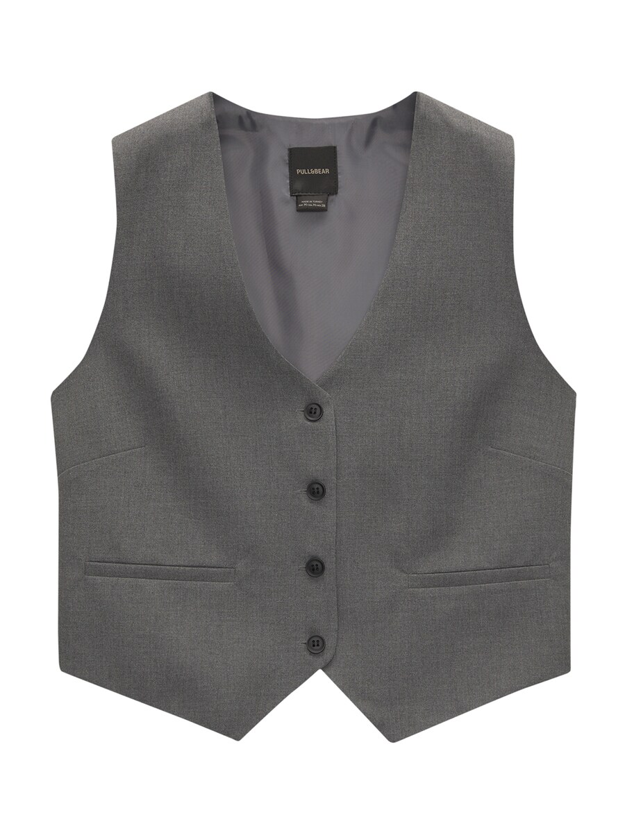 Костюмный жилет Pull&Bear, Mottled Grey
Костюмный жилет Pull&Bear, Mottled Grey