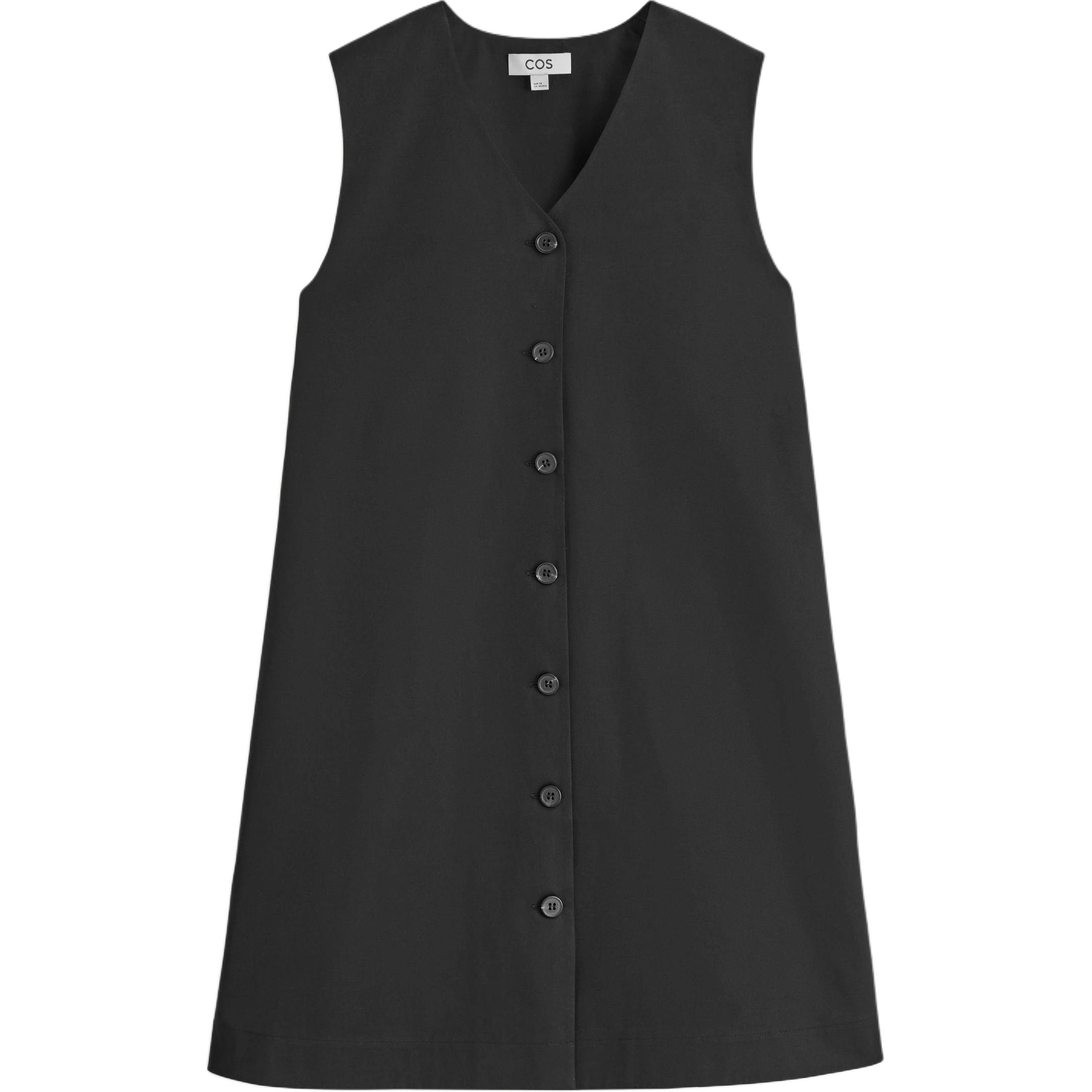 COS Женское черное платье без рукавов
COS Женское черное платье без рукавов