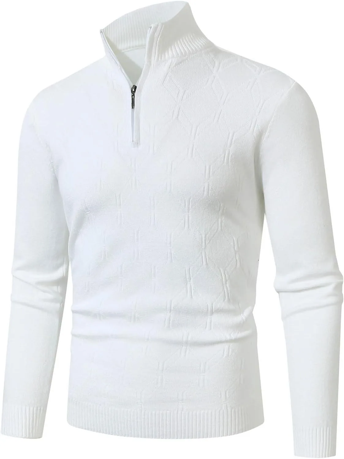 Мужской пуловер с воротником стойкой и длинными рукавами AQAYL
Мужской пуловер с воротником стойкой и длинными рукавами AQAYL