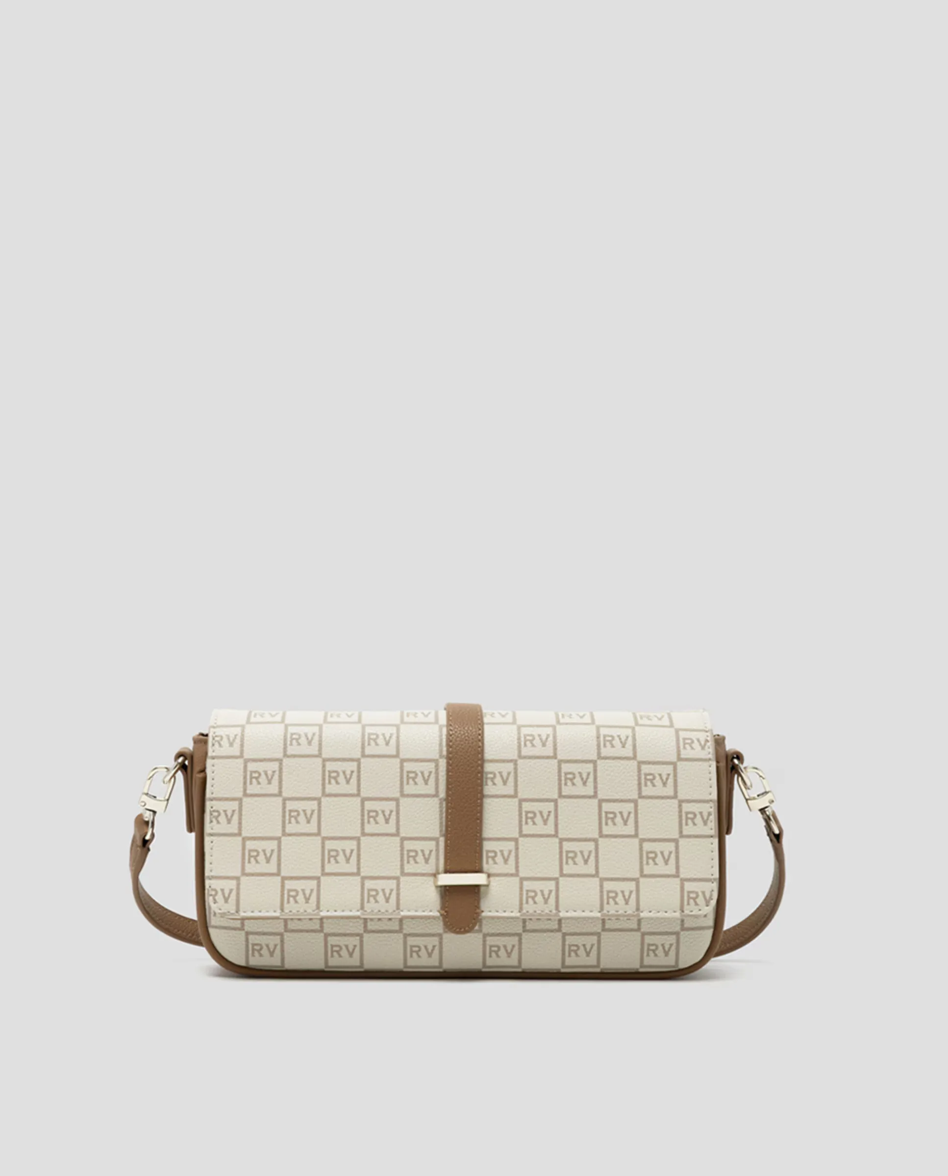 Женская сумка-багет Gala с логотипами Roberto Verino, бежевый
Женская сумка-багет Gala с логотипами Roberto Verino, бежевый