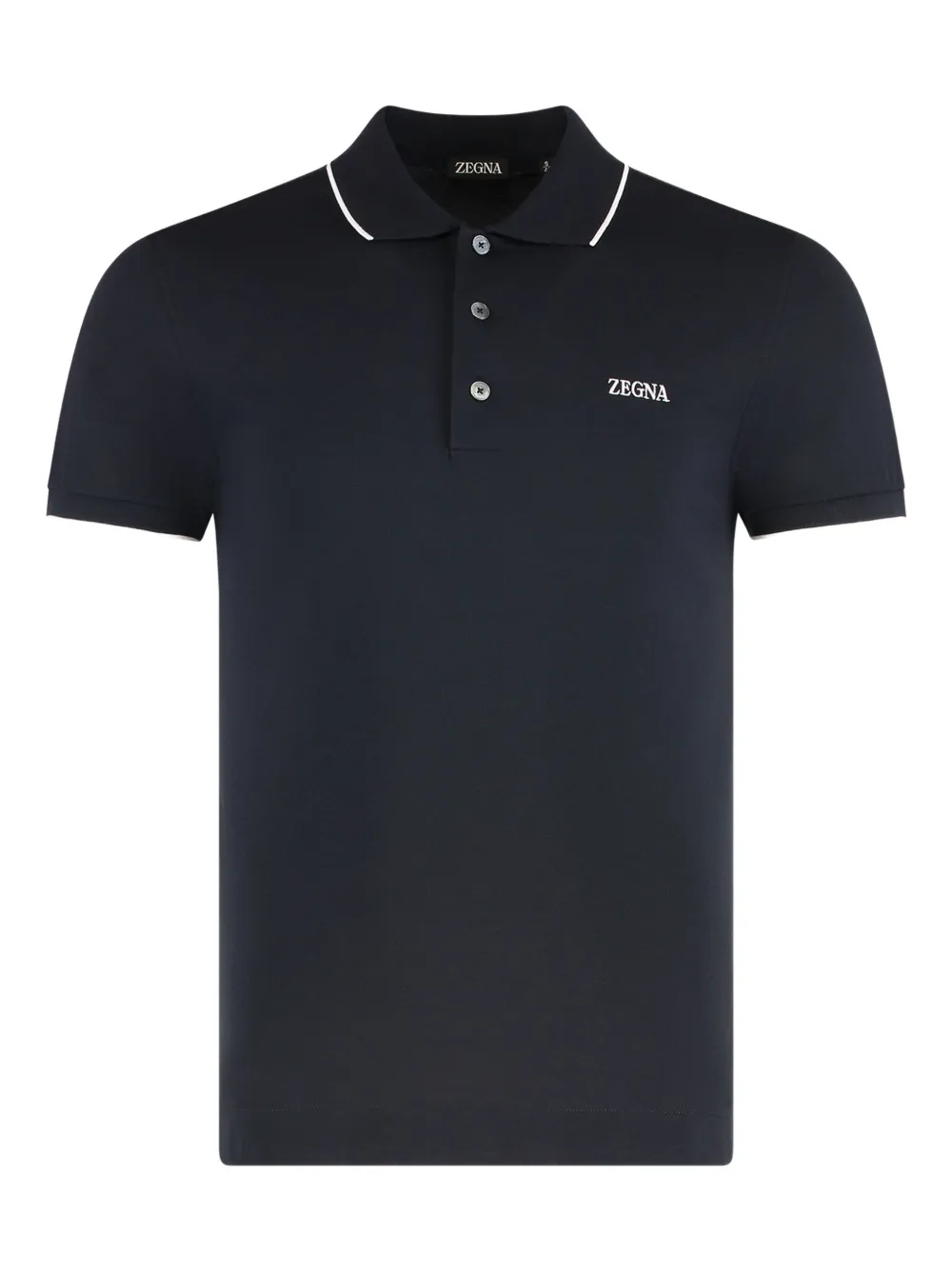 Поло из хлопка с контрастной отделкой Zegna, зеленый
Поло из хлопка с контрастной отделкой Zegna, зеленый