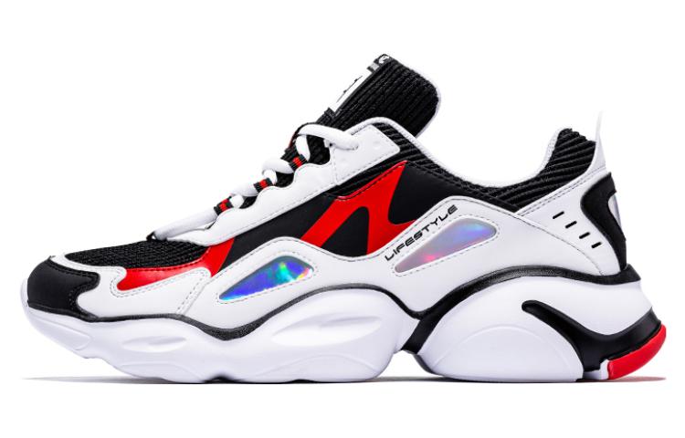 Износостойкие противоскользящие спортивные повседневные кроссовки мужские черно-бело-красные QIAODAN
Износостойкие противоскользящие спортивные повседневные кроссовки мужские черно-бело-красные QIAODAN