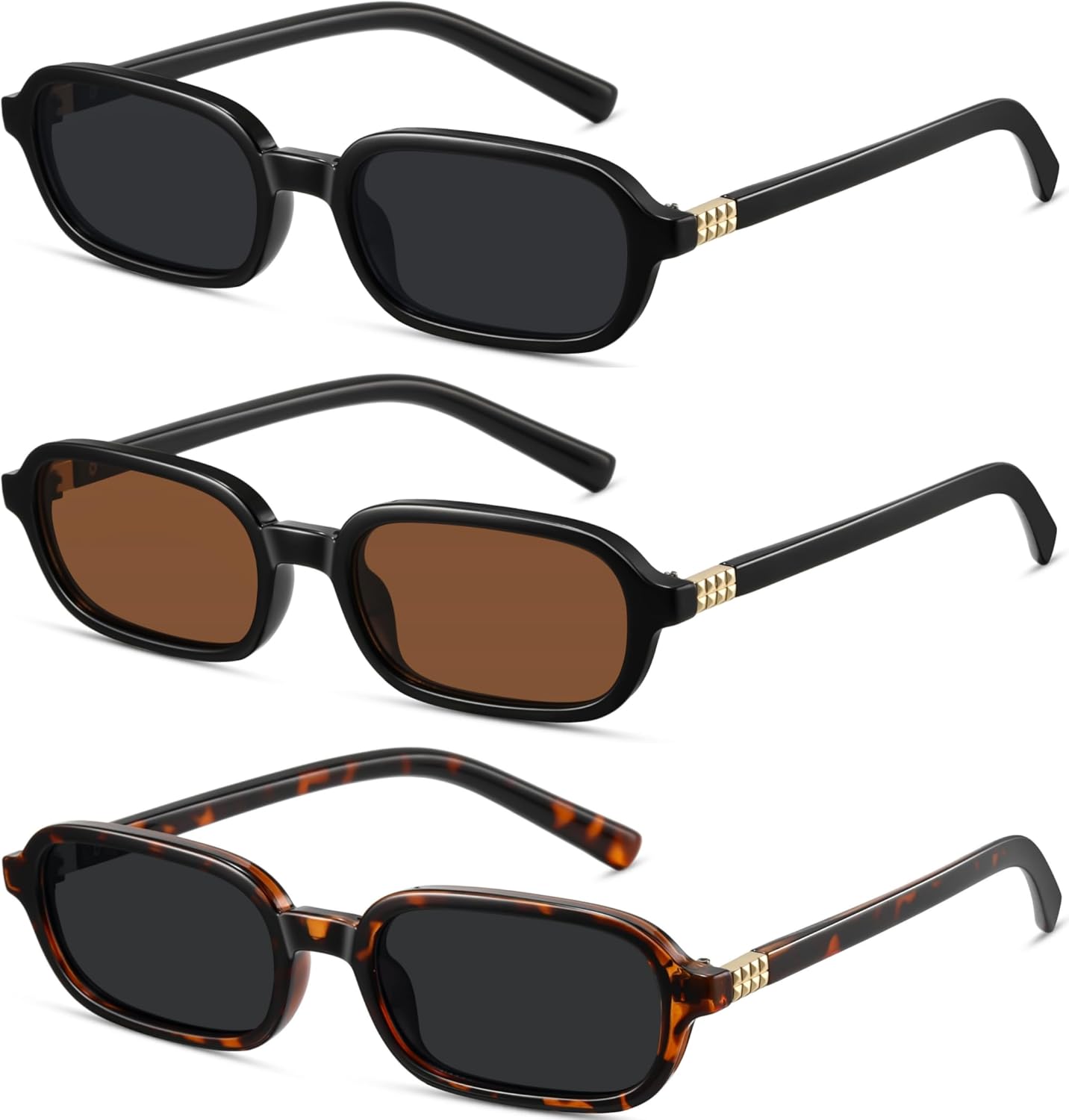 Ретро-солнцезащитные очки прямоугольной формы для женщин и мужчин, модные винтажные маленькие квадратные солнцезащитные очки в стиле 90-х, милые солнцезащитные очки CL010 Colrea, Black/Black+black/Brown+tortoise/Black
Ретро-солнцезащитные очки прямоугольной формы для женщин и мужчин, модные винтажные маленькие квадратные солнцезащитные очки в стиле 90-х, милые солнцезащитные очки CL010 Colrea, Black/Black+black/Brown+tortoise/Black