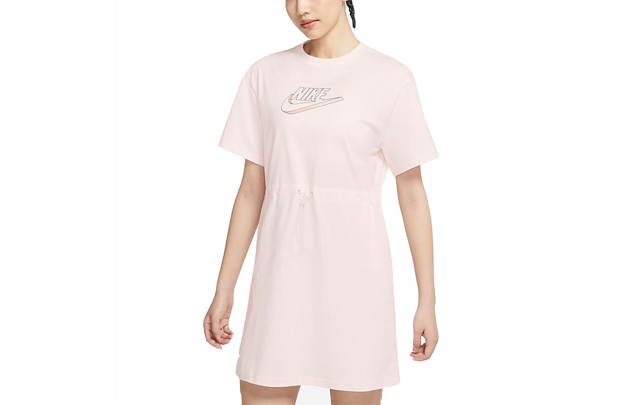 Платье с короткими рукавами женское розовое Nike
Платье с короткими рукавами женское розовое Nike