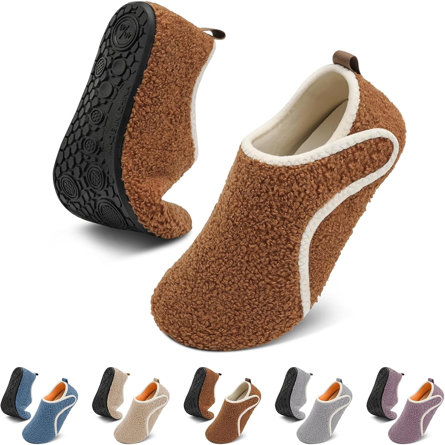 Домашние тапочки Canbebig для унисекс, коричневый
Домашние тапочки Canbebig для унисекс, коричневый