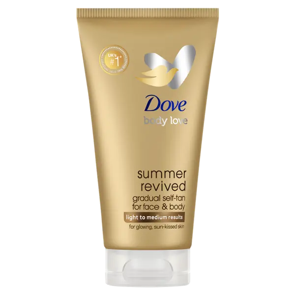 Лосьон-автозагар для лица и тела для светлой и средней кожи, 75 мл Dove Summer revived
Лосьон-автозагар для лица и тела для светлой и средней кожи, 75 мл Dove Summer revived