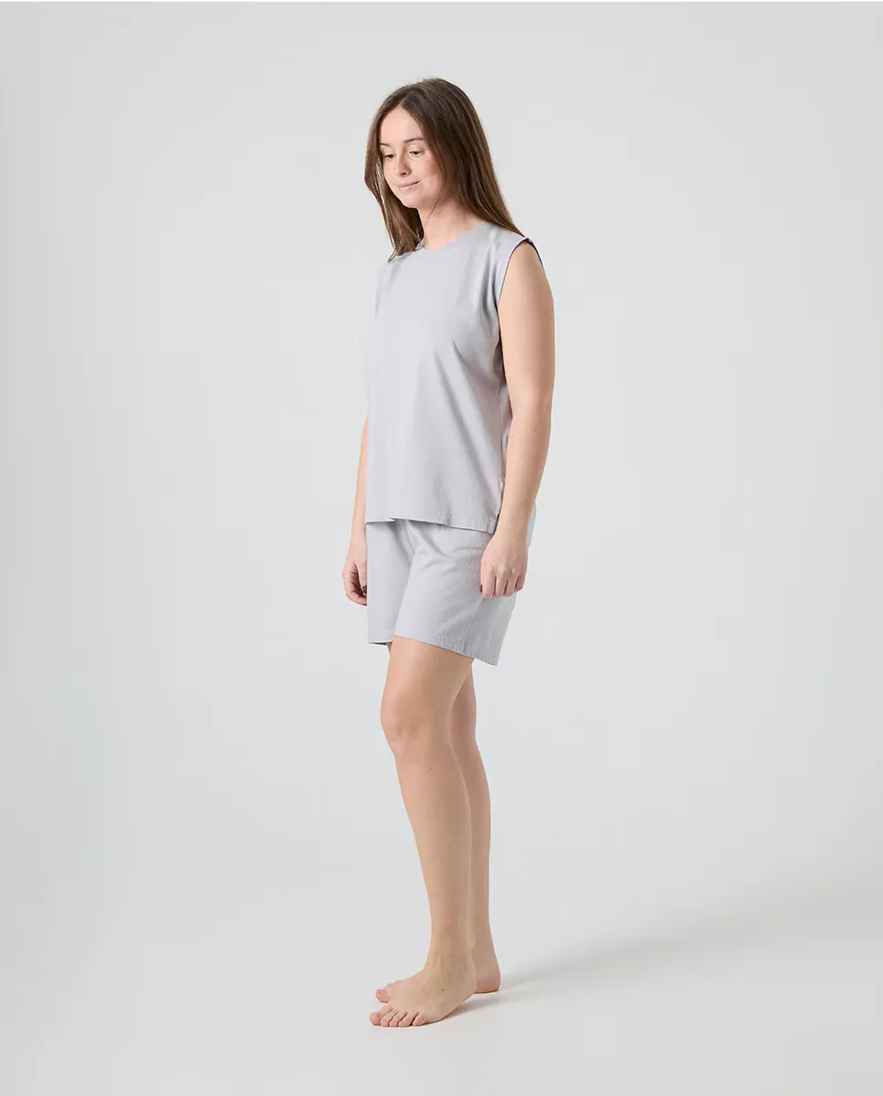 Женская пижамная футболка Kiff-Kiff, светло-серый
Женская пижамная футболка Kiff-Kiff, светло-серый