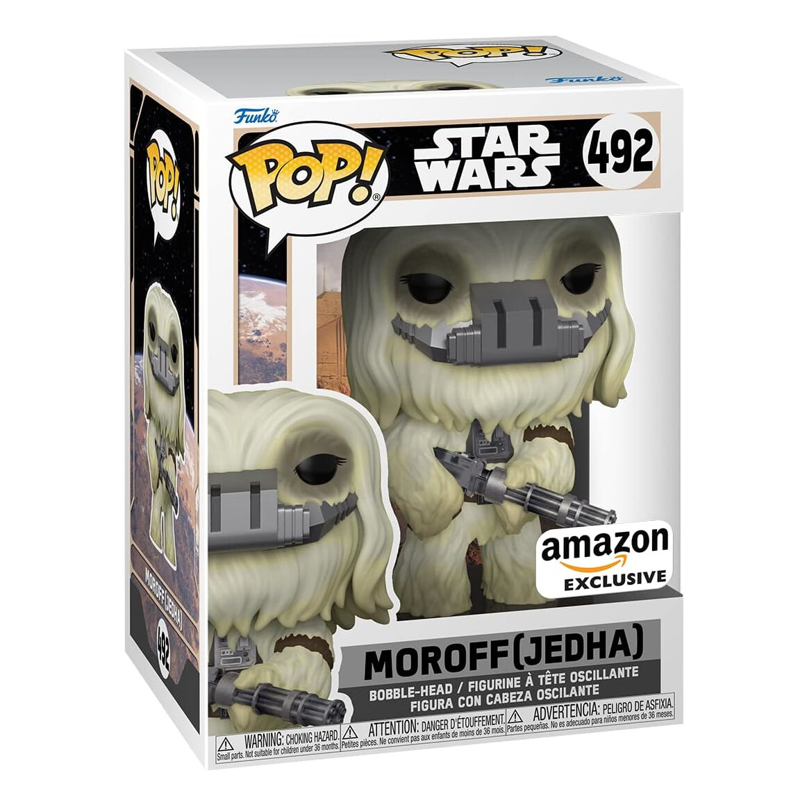 Фигурка Funko POP! Star Wars Across The Galaxy Moroff (Jedha) 
Фигурка Funko POP! Star Wars Across The Galaxy Moroff (Jedha)