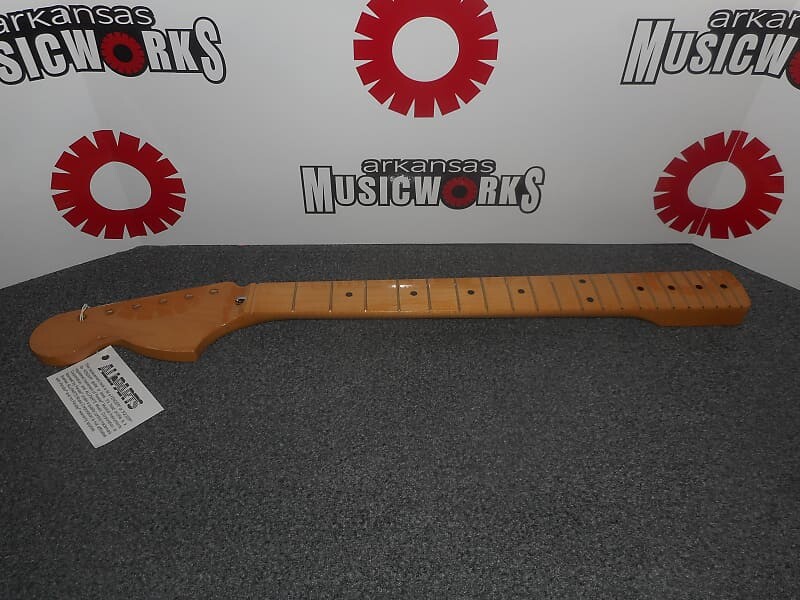 Allparts Fender Licensed Lefty Large Headstock Strat Neck, Poly Finish - #LMF-L
Allparts Fender Licensed Lefty Large Headstock Strat Neck, Poly Finish - #LMF-L