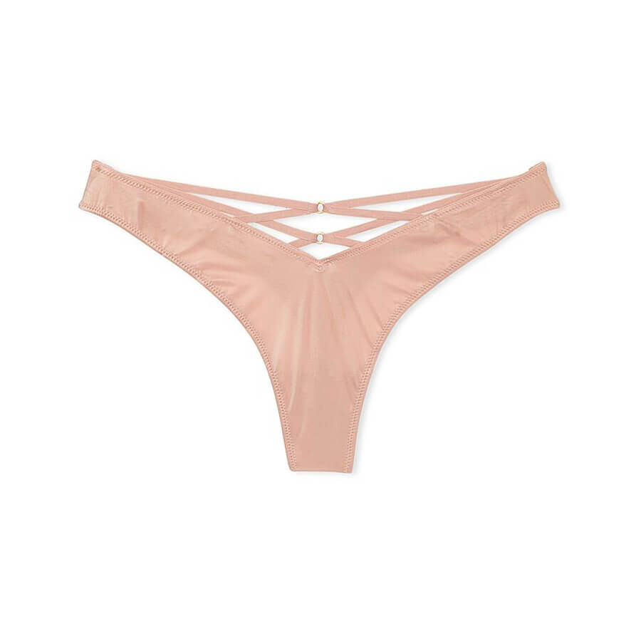 Трусы-стринги Victoria's Secret Very Sexy Strappy-Back High-Leg, светло-оранжевый
Трусы-стринги Victoria's Secret Very Sexy Strappy-Back High-Leg, светло-оранжевый