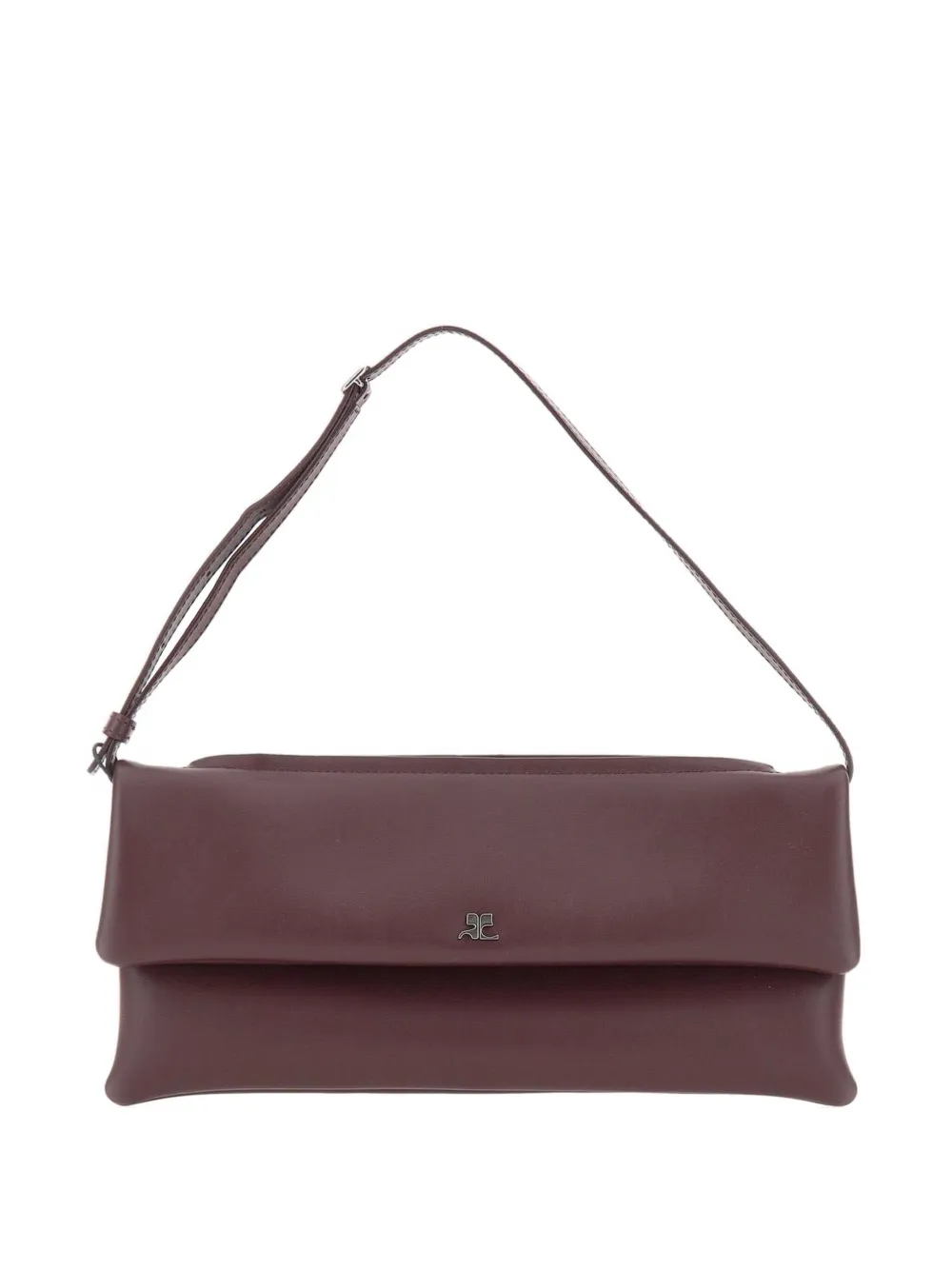 Кожаная сумка на плечо Cuff Courrèges, коричневый
Кожаная сумка на плечо Cuff Courrèges, коричневый