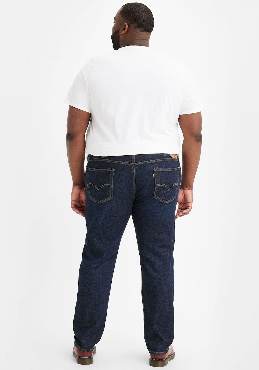 Зауженные джинсы Levi's Big & Tall 502, темно-синий
Зауженные джинсы Levi's Big & Tall 502, темно-синий