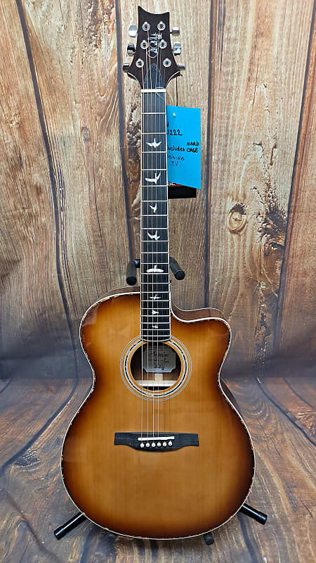 PRS SE A40E Angelus с пикапом Fishman GT1 2018–2021 Tobacco Sunburst SE A40E Angelus with Fishman GT1 Pickup
PRS SE A40E Angelus с пикапом Fishman GT1 2018–2021 Tobacco Sunburst SE A40E Angelus with Fishman GT1 Pickup