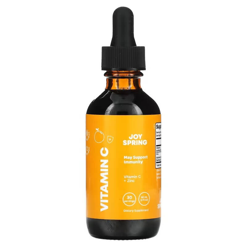 Витамин С и цинк JoySpring для детей от 2 лет, 60 мл
Витамин С и цинк JoySpring для детей от 2 лет, 60 мл
