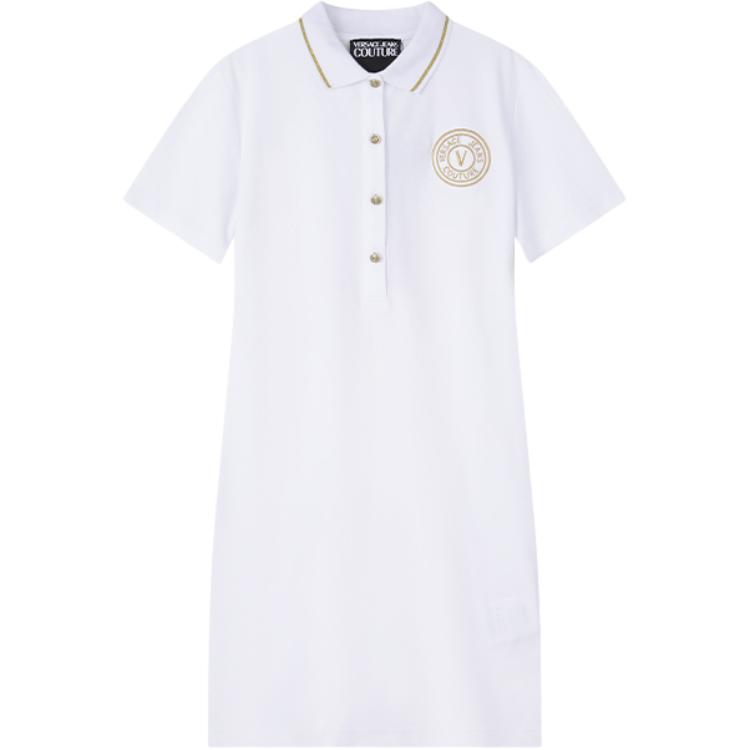 Пике мини-платье VERSACE JEANS COUTURE, белый
Пике мини-платье VERSACE JEANS COUTURE, белый