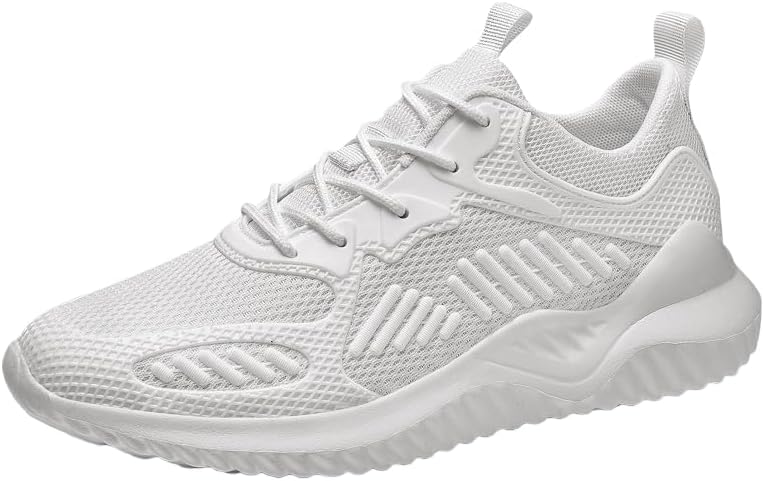 Мужские большие легкие модные спортивные кроссовки SPKFHD - дышащие беговые кроссовки с противоскользящей износостойкой подошвой, белый
Мужские большие легкие модные спортивные кроссовки SPKFHD - дышащие беговые кроссовки с противоскользящей износостойкой подошвой, белый