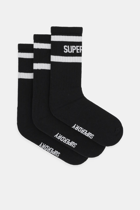 Носки 3 пары Superdry, черный
Носки 3 пары Superdry, черный