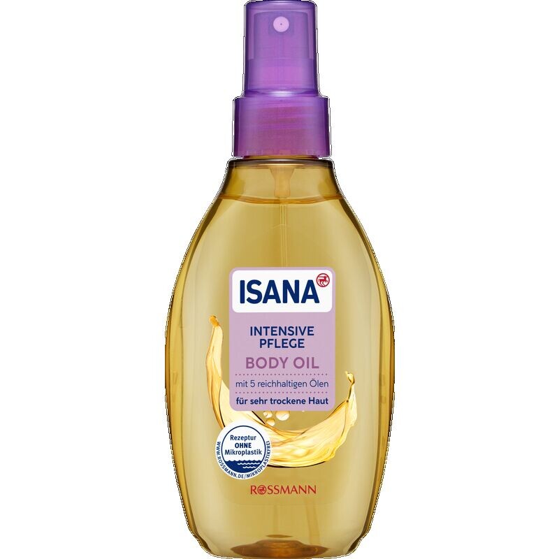 Масло для тела ISANA, 150 ml
Масло для тела ISANA, 150 ml