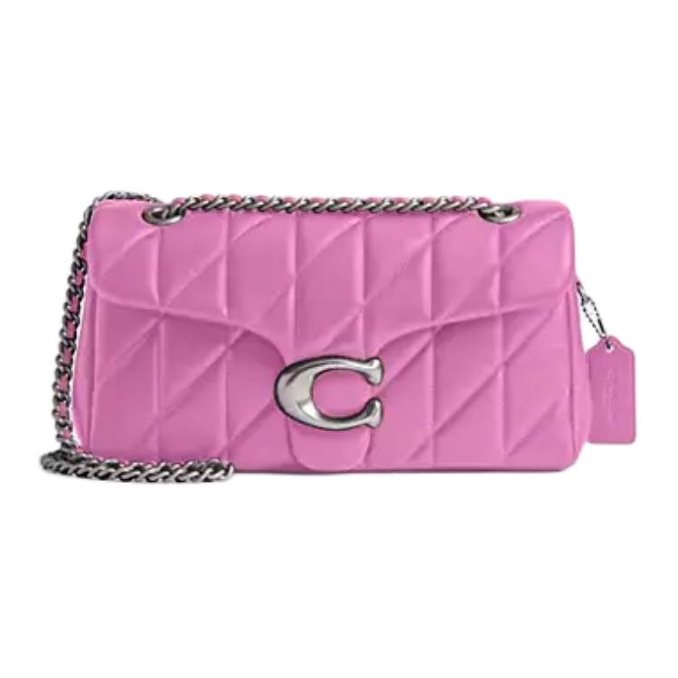 COACH Сумка через плечо из кожи наппа среднего размера женская розовая
COACH Сумка через плечо из кожи наппа среднего размера женская розовая