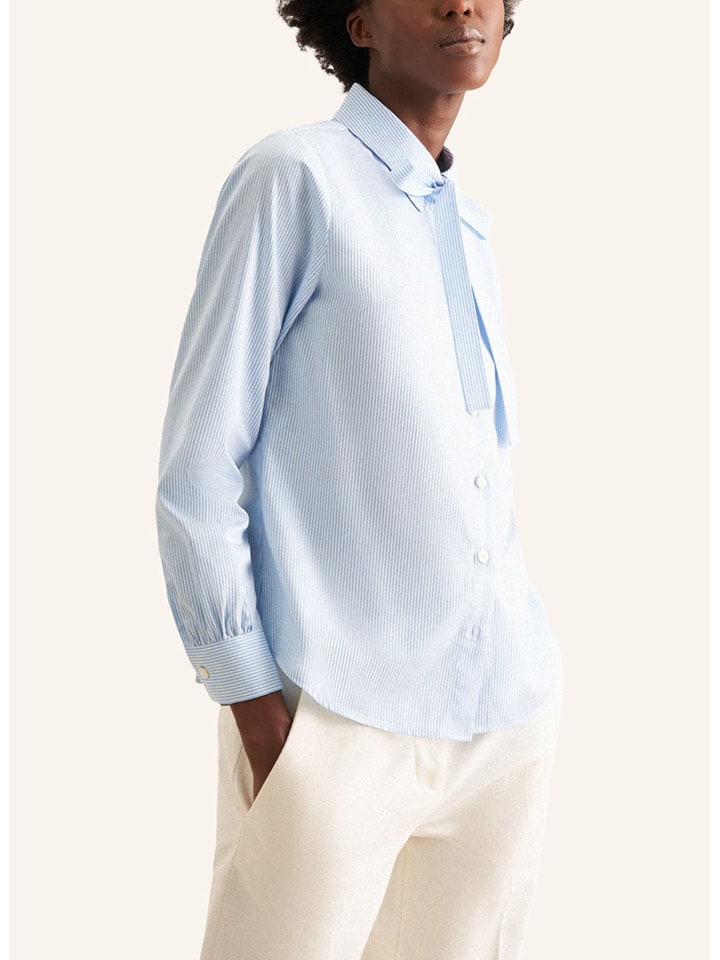 Seidensticker Блузка светло-голубого/белого цвета
Seidensticker Блузка светло-голубого/белого цвета