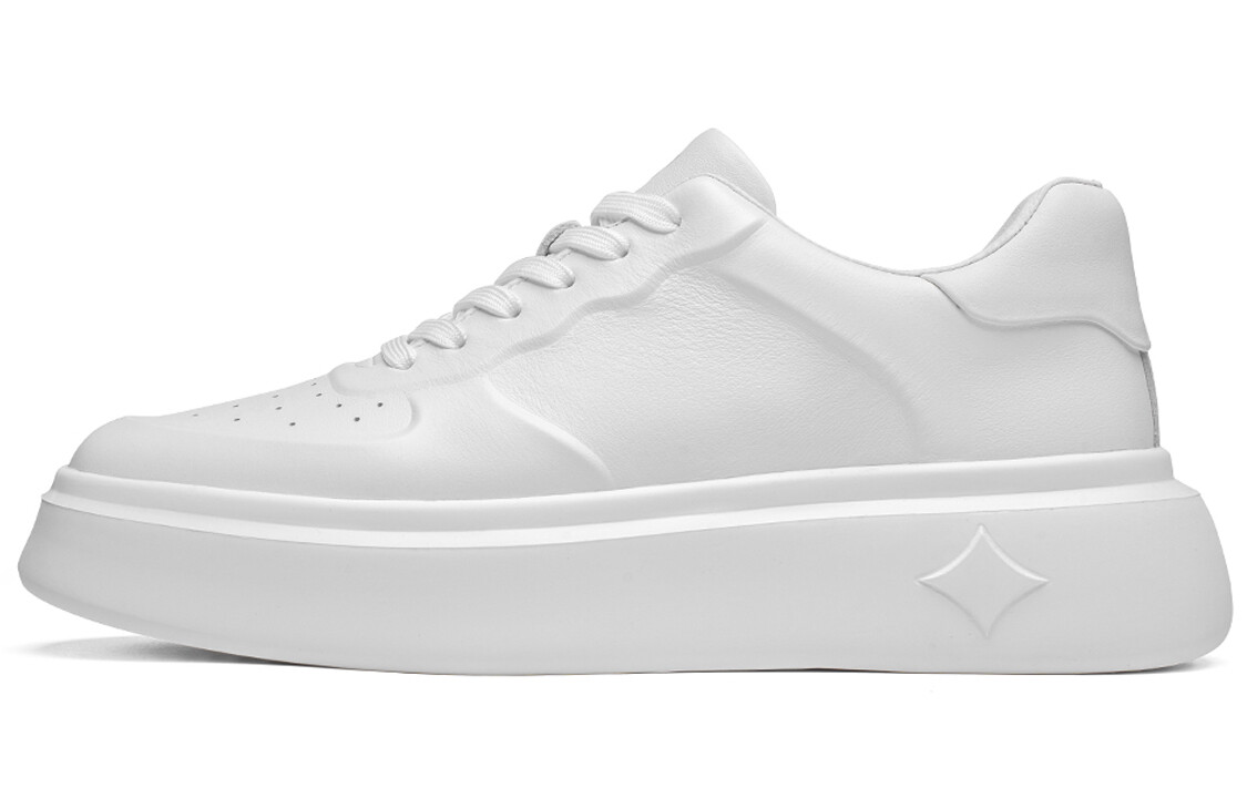 Кеды мужские, обувь для скейтбординга низкая Roberta Di Camerino, белый 
Кеды мужские, обувь для скейтбординга низкая Roberta Di Camerino, белый