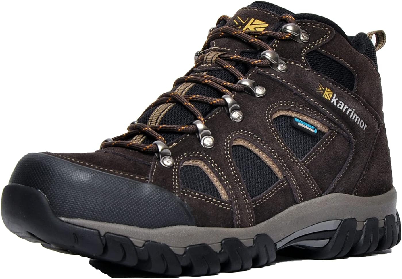 Мужские походные кроссовки Karrimor Bodmin Mid IV Weathertite, темно-коричневый
Мужские походные кроссовки Karrimor Bodmin Mid IV Weathertite, темно-коричневый